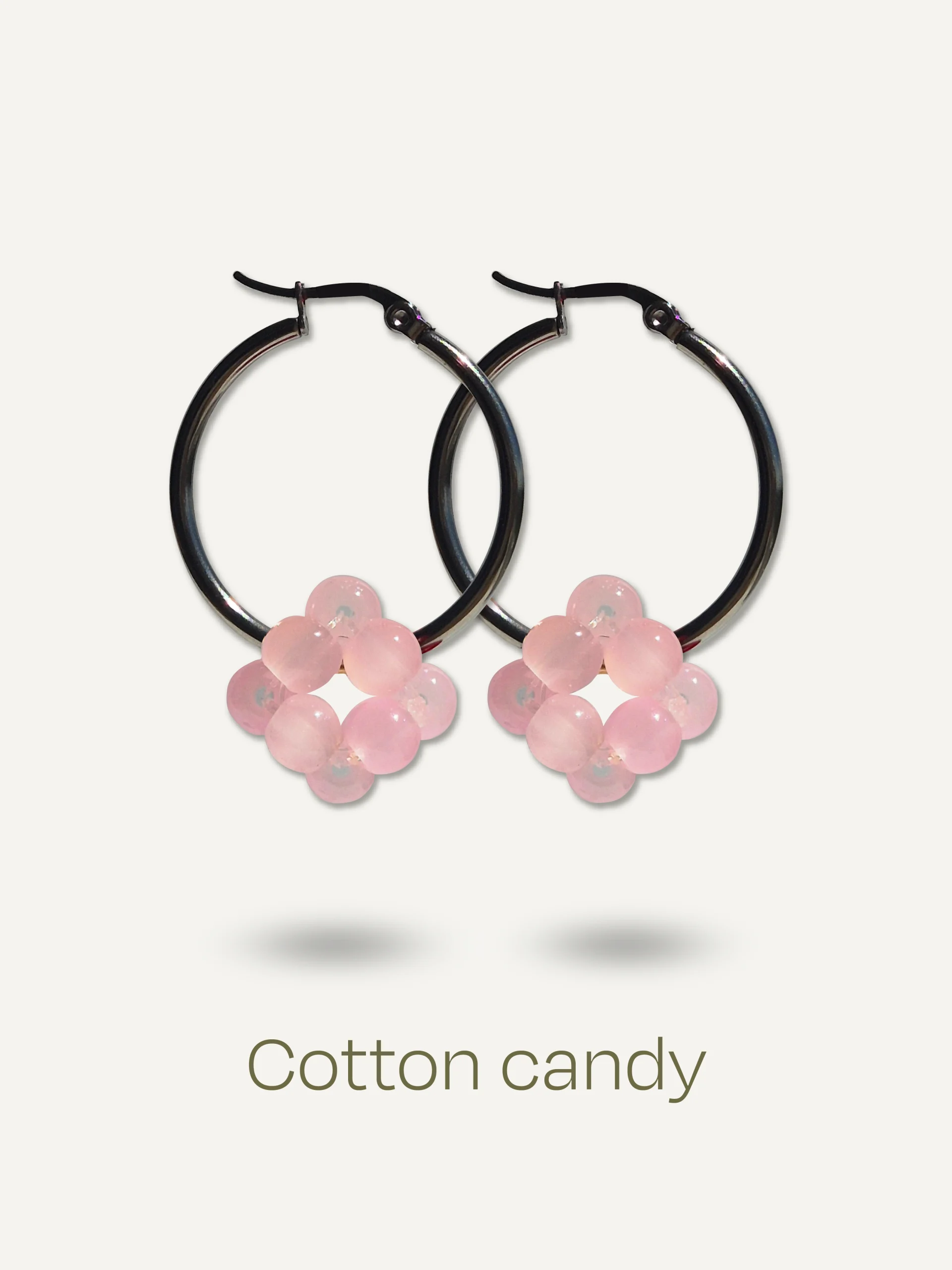 Paulakorut berrylicious korvakorut pieni hopea cotton candy